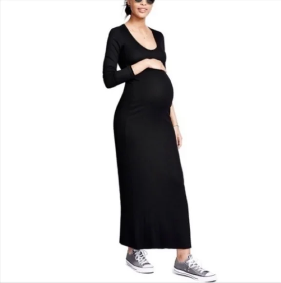 chinese dress ladies Hatch Collection The Ricky Slip Dress in Black main image 1